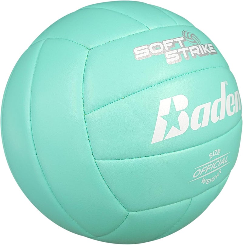 Baden | Soft Strike | Cushioned Synthetic Leather Recreational Volleyball | Indoor/Outdoor for Beginners & Youth | Official Size - Image 4